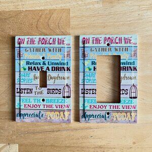 On the Porch We... Switch Plate Covers